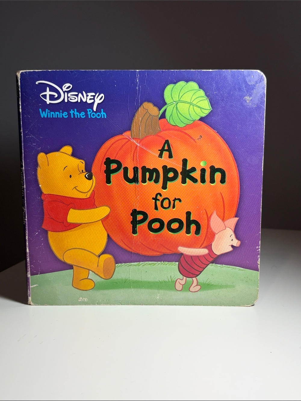 Disney Winnie the Pooh Halloween Book Pumpkin 2002
